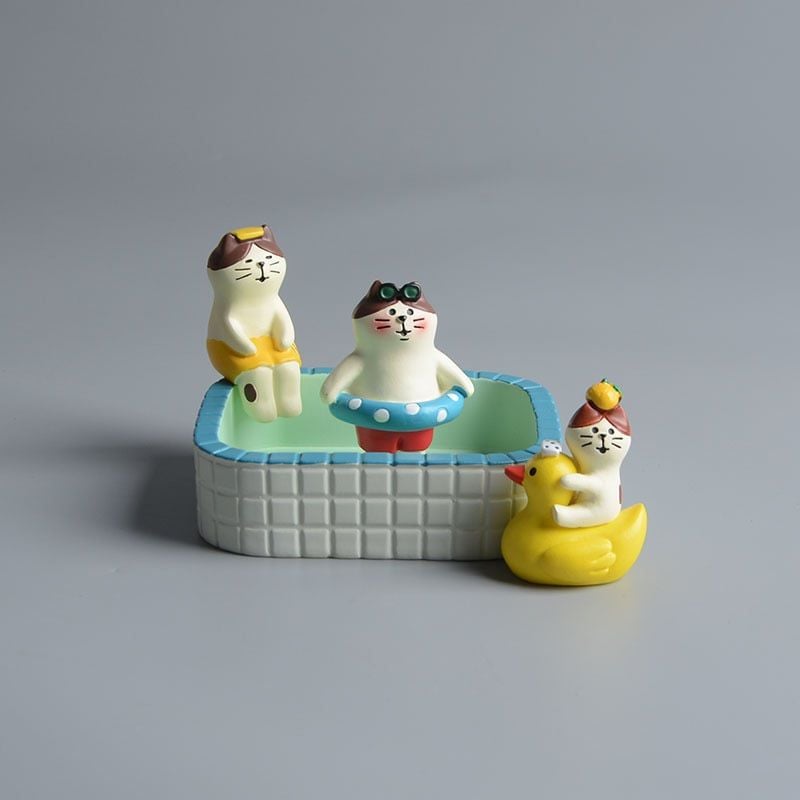  Set Tượng Mèo Mini 