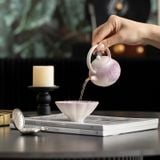  Ấm Trà Hoa Hồng Vẽ Tay 