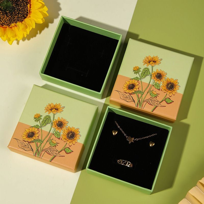  Hộp Trang Sức Hoa Hướng Dương 