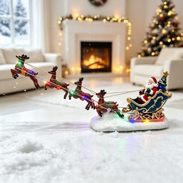  Set Ông Già Noel Và Đàn Tuần Lộc 