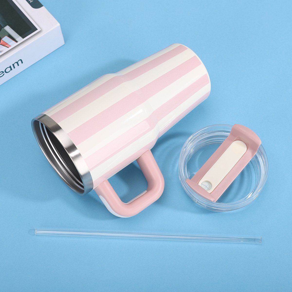  Cốc Giữ Nhiệt Kẻ Sọc 