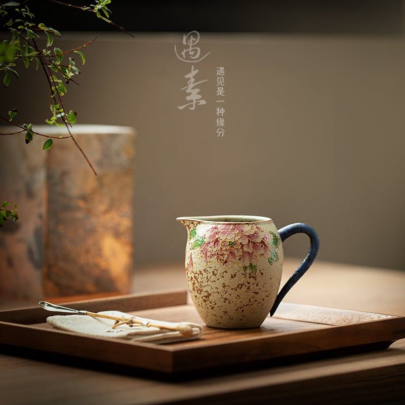  Ấm Rót Trà Mẫu Đơn 