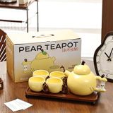  Bộ Ấm Quả Lê (Kèm Khay) 