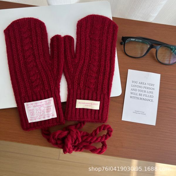  Găng Tay Dệt Kim Cozy 