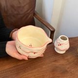  Set Pha Matcha Ribbon Cherry 