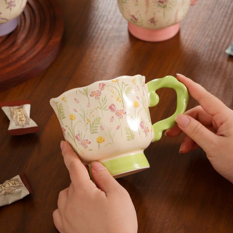  Cốc Quai Bện Little Flower 