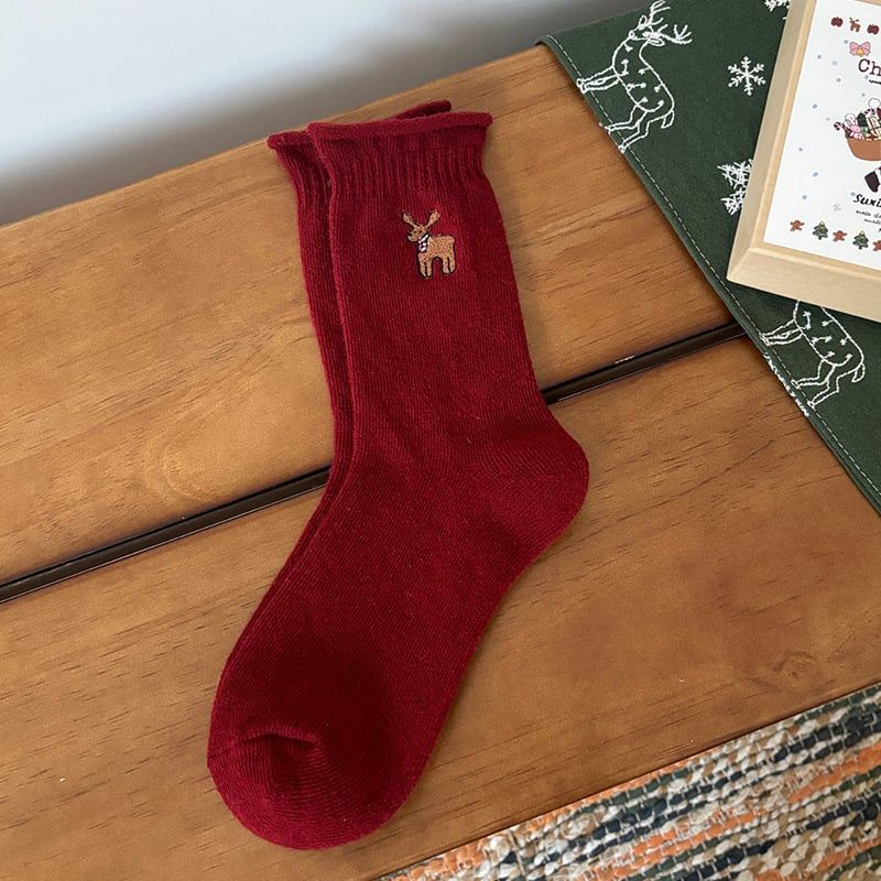  Tất, Set Tất Thêu Giáng Sinh 