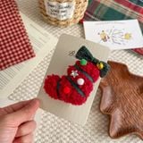  Kẹp Tóc Bít Tất Xmas 