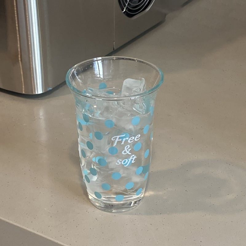  Cốc Thủy Tinh Candy Dot 