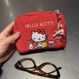  Túi Đựng Đồ Make Up Và Móc Khóa Hình Hello Kitty 