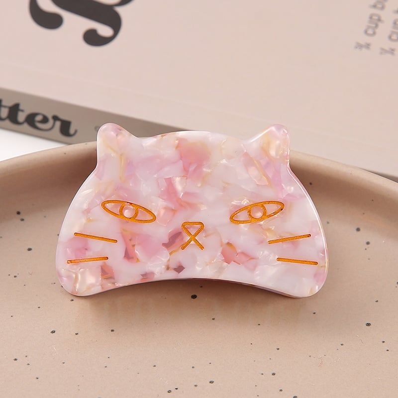  Kẹp Tóc Acetate Cat 