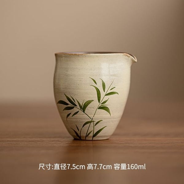  Tống Trà Lá Tre Vẽ Tay 