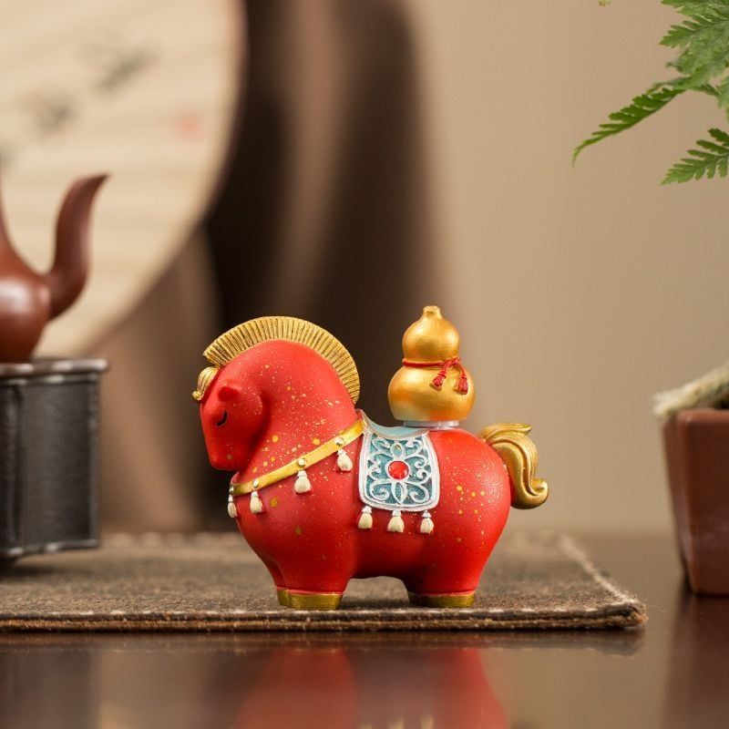  Tượng Ngựa Mã Đáo Cát Tường 
