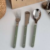  Thìa Dao Dĩa Olive Cream 