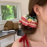  Scrunchie Khu Vườn Mùa Hè 