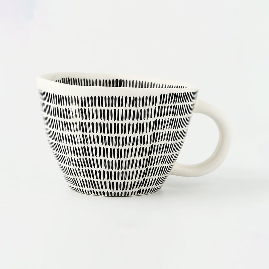  Cốc Stripe Ceramic 