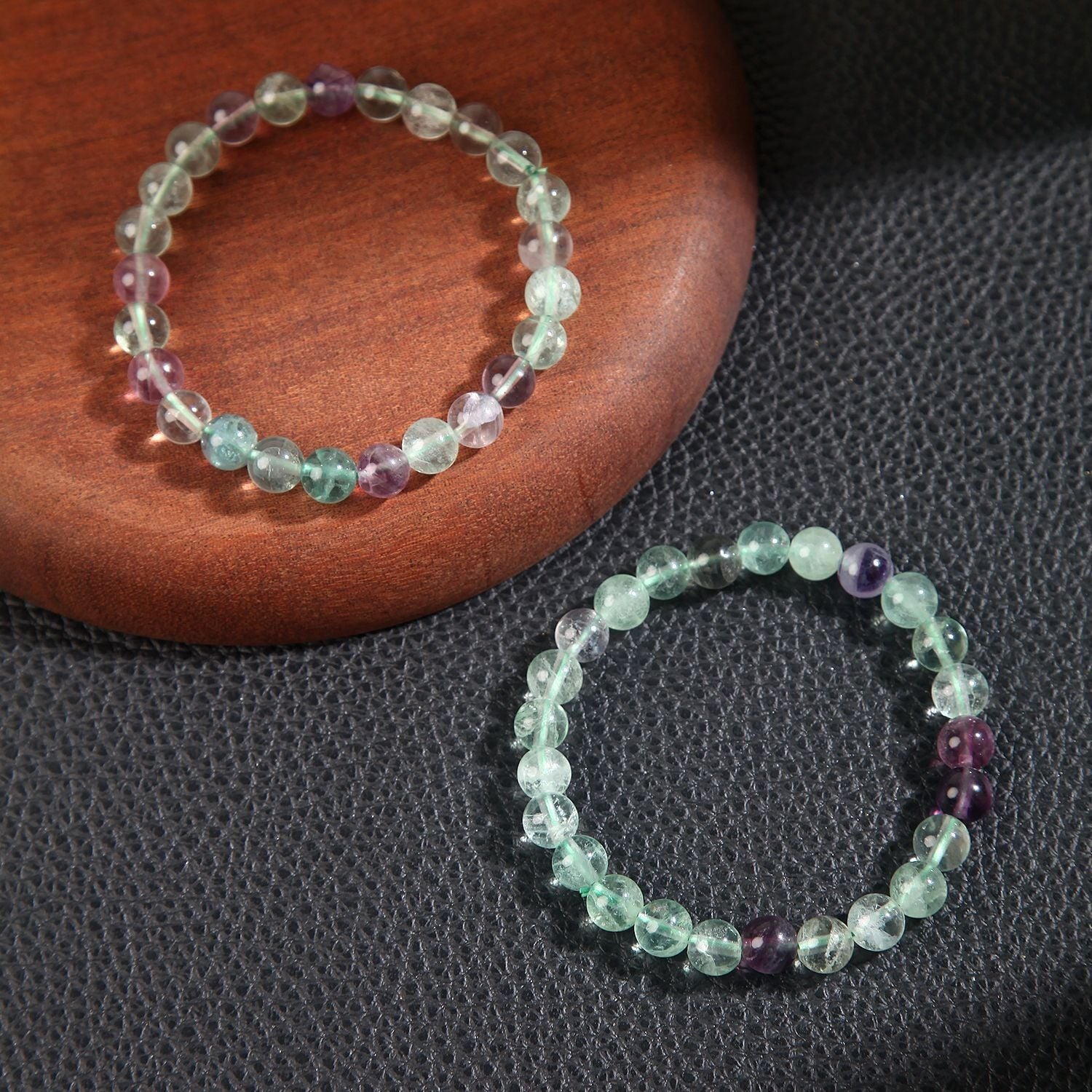  Vòng Tay Pha Lê Fluorit 