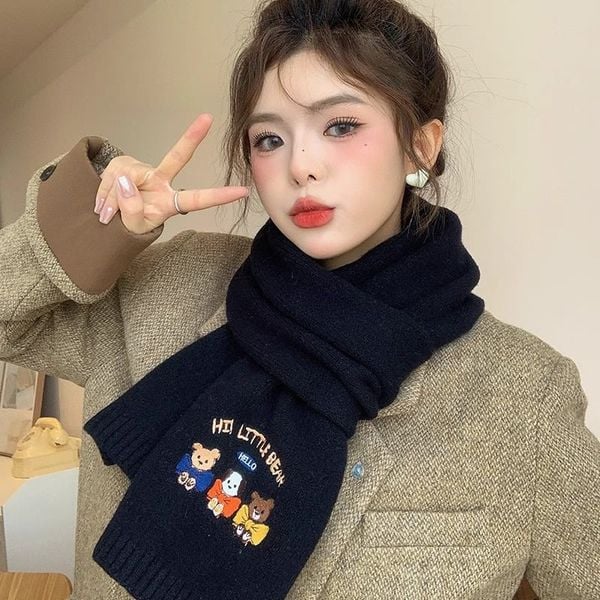  Khăn Len Hi Little Bear 