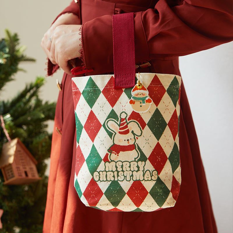  Túi Vải Canvas Merry Christmas 