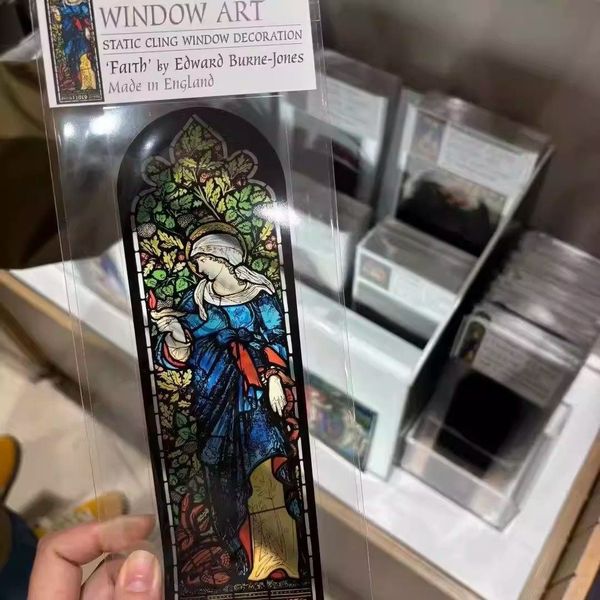  Miếng Dán Đức Tin Faith – Phong Cách Kính Màu 