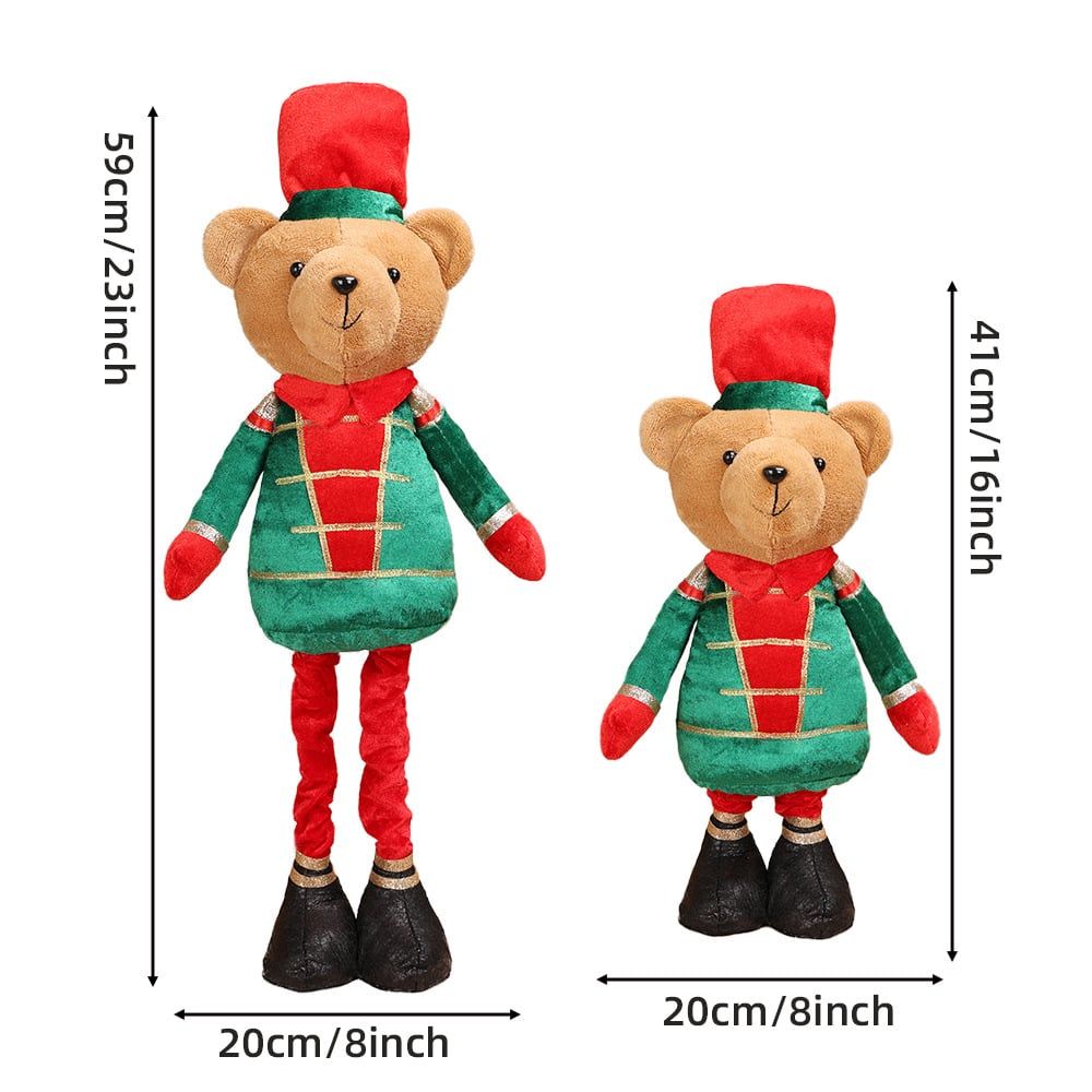  Gấu Bông Chú Lính Chì Chân Dài 