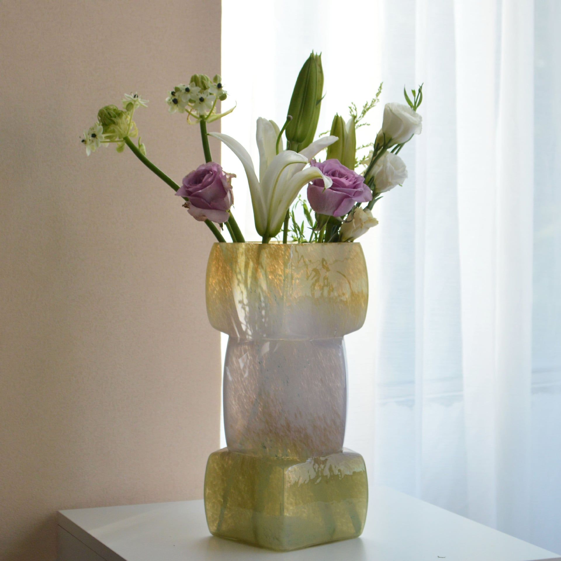  Bình Hoa Pastel Stone 