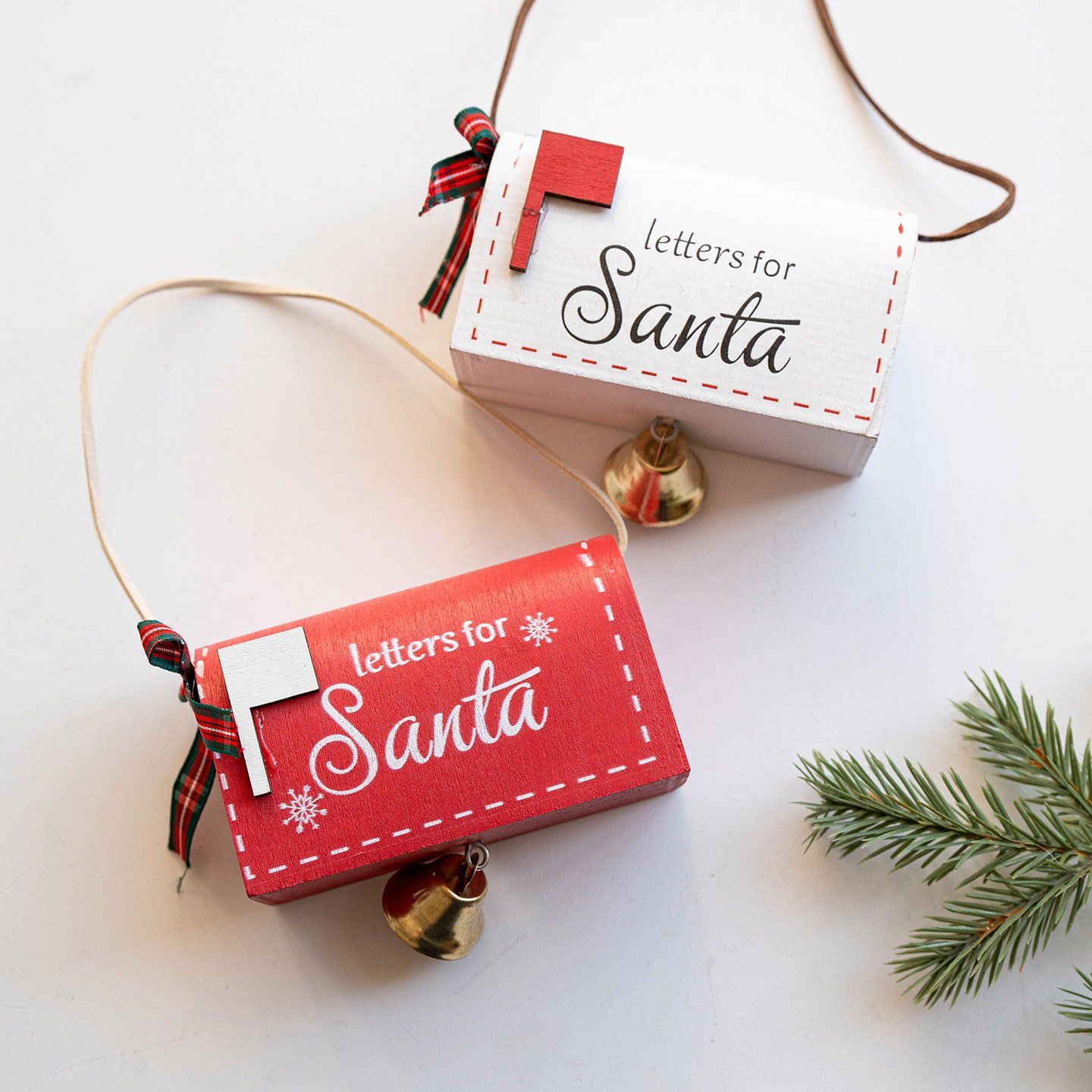  Hòm Thư Gỗ Treo Trang Trí Giáng Sinh 