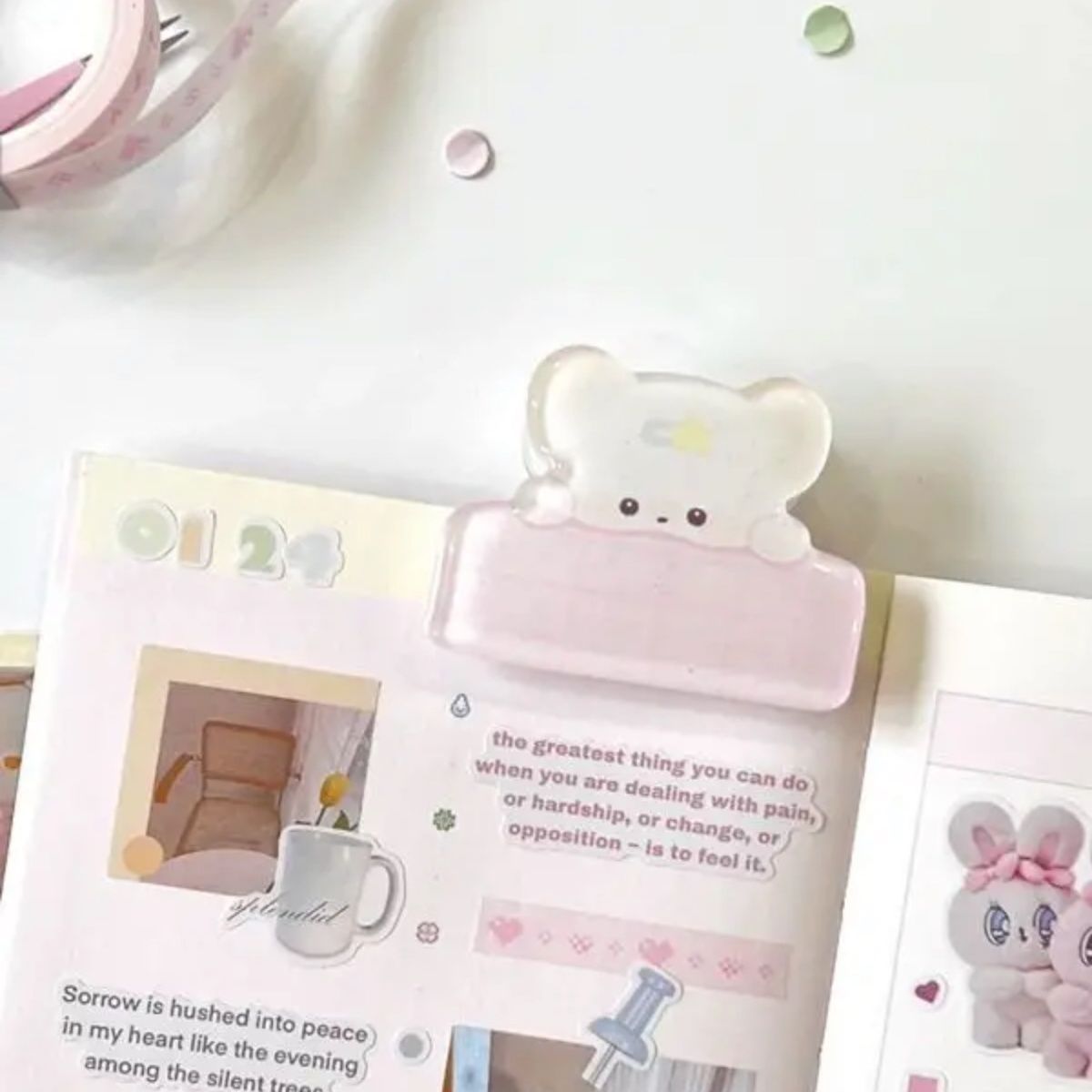  Kẹp Giấy Gấu Thỏ 