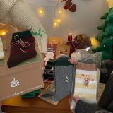  Tất Len Hoạ Tiết Xmas 