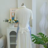  Tạp Dề Animal Kẻ Xanh 