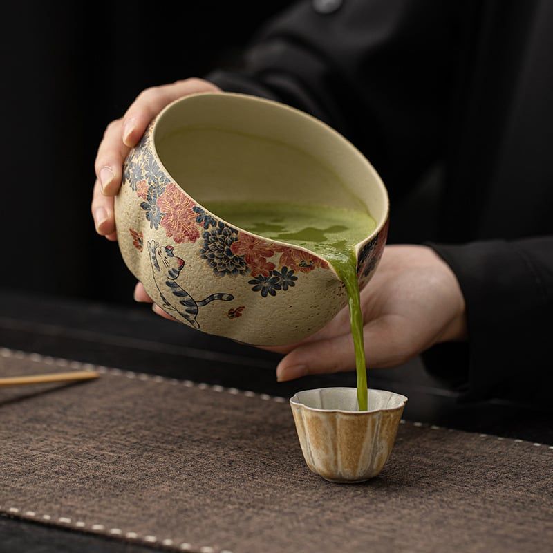  Set Pha Matcha Mèo Ban Mai - 8 Món 