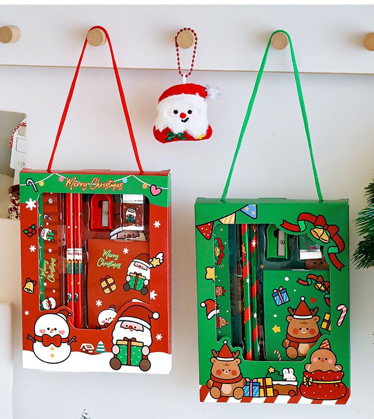  Túi Quà Văn Phòng Phẩm Merry Christmas 