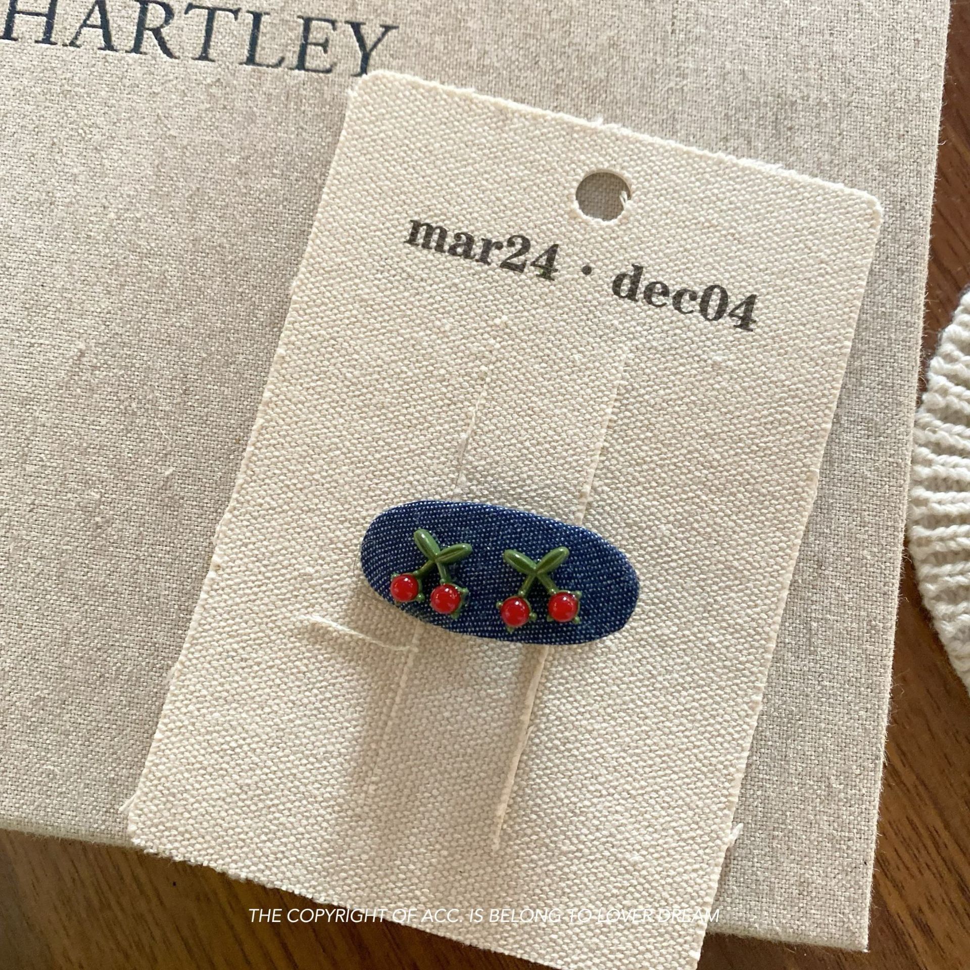  Kẹp Tóc Jean Cherry 