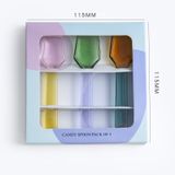  Set Thìa Thuỷ Tinh Sắc Màu 