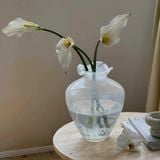  Bình Hoa Thủy Tinh Ánh Sương 