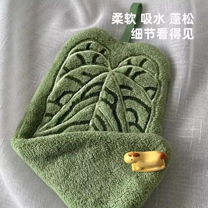  Khăn Lau Tay Hình Chiếc Lá 