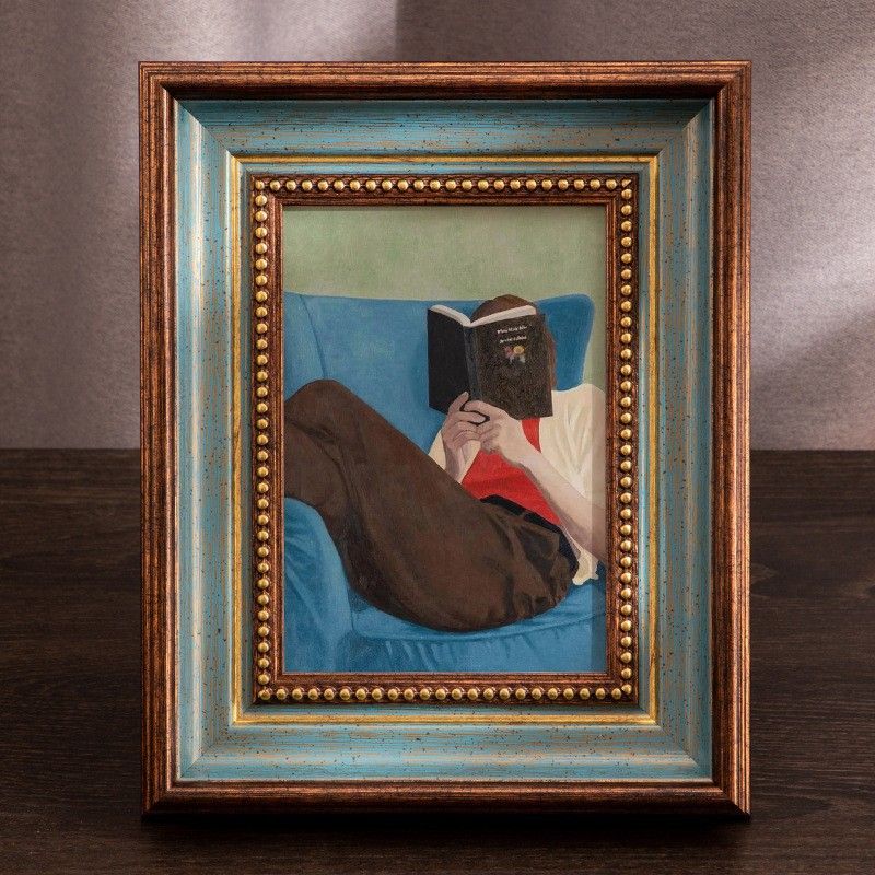  Khung Ảnh Xanh Retro 