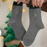  Tất Len Hoạ Tiết Xmas 