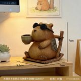  Tượng Trang Trí Capybara Đáng Yêu 