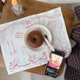  Khăn Thêu Trải Bàn Phong Cách Giáng Sinh 