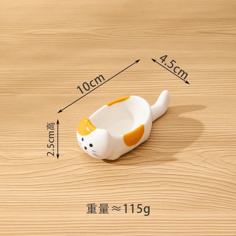  Đĩa Gia Vị Mèo Tam Thể 