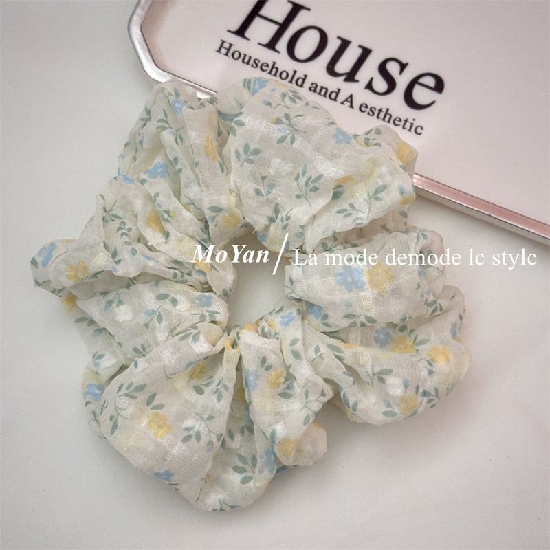  Scrunchies Hoa Nhỏ Mùa Xuân 