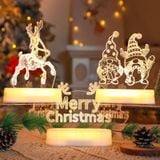  Đèn Ngủ 3D Merry Christmas 
