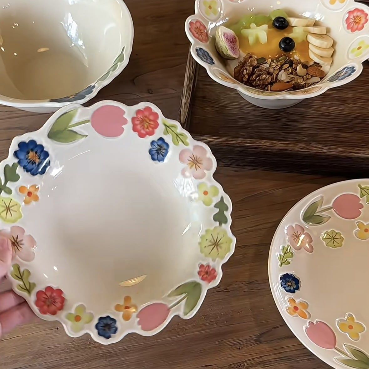  Đĩa Viền Vườn Hoa 