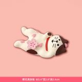  Tượng Mèo Mochi Anh Đào 