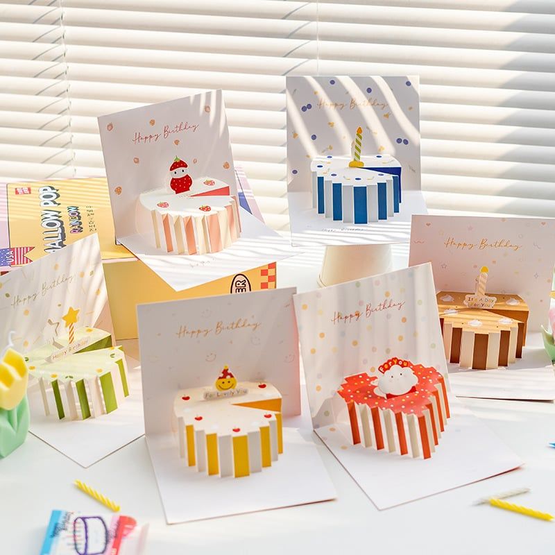  Thiệp Pop-Up Happy Birthday 