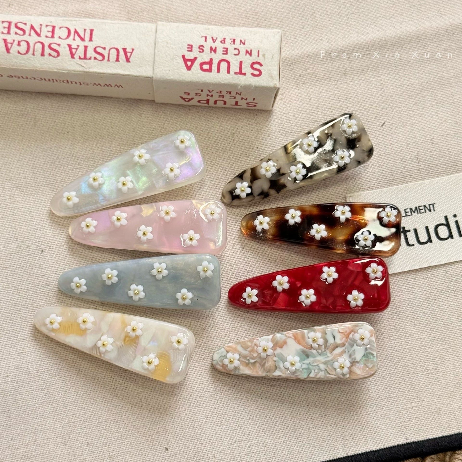  Kẹp Tóc Daisy Pearl 