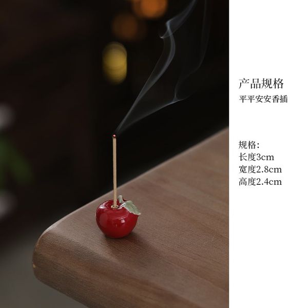  Đế Cắm Trầm Bình An Quả Táo 