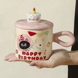  Cốc Mèo Happy Birthday 