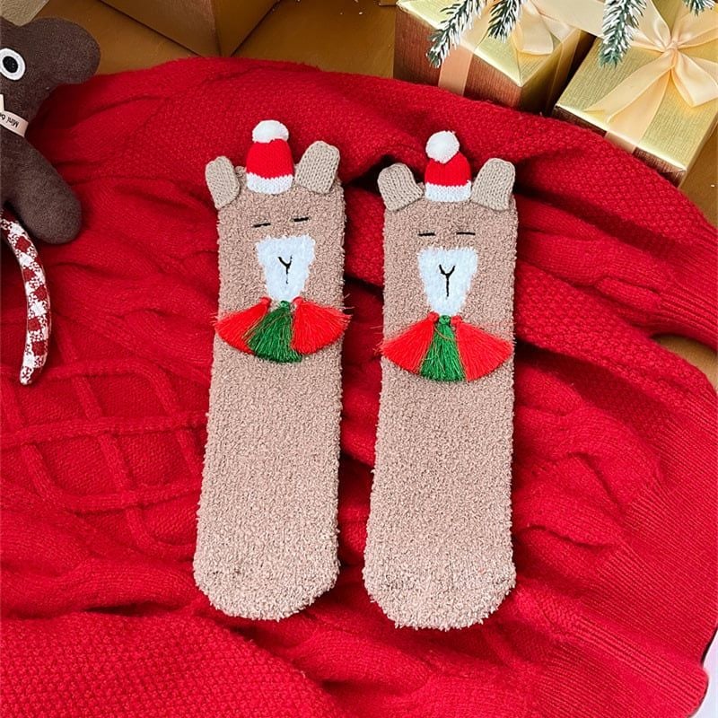  Tất Giáng Sinh Nhung San Hô 